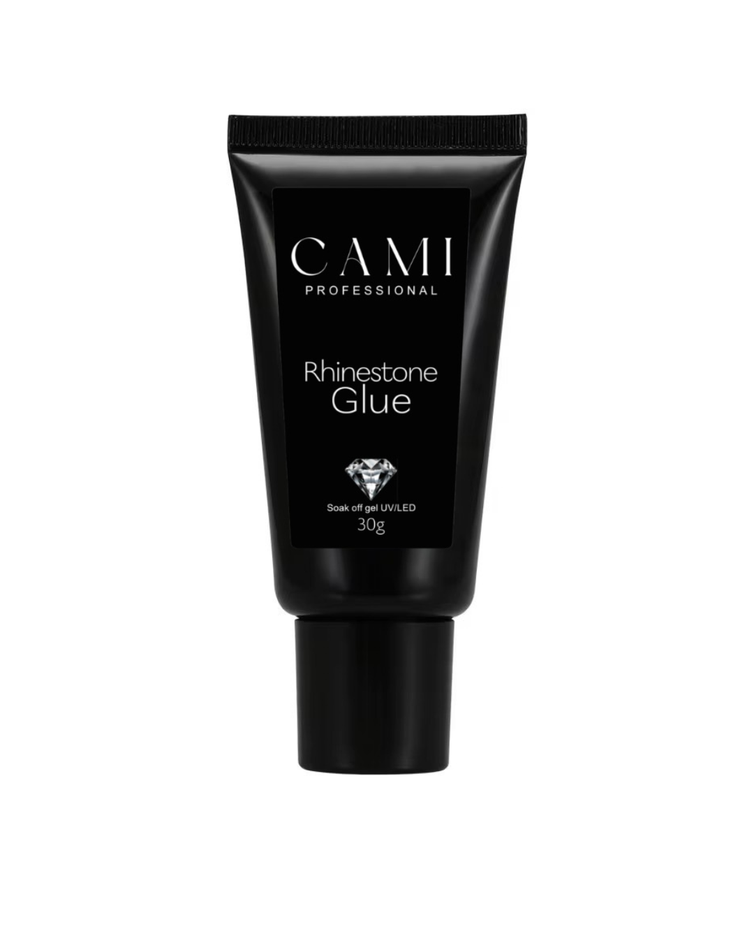 CAMI Professional Rhinestone Glue – Strong Hold Nail Charm Gel (30g) UV/LED Soak Off