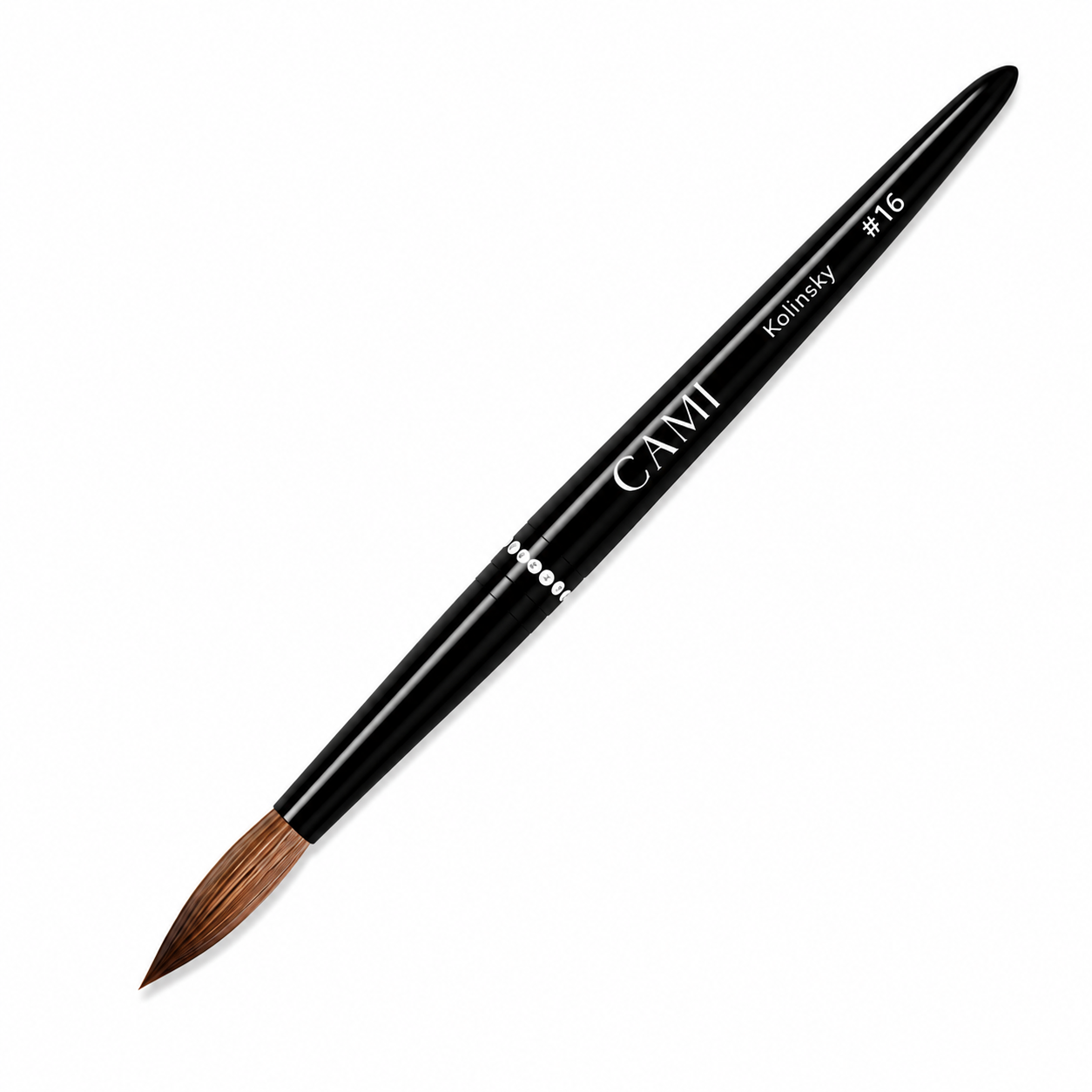 CAMI Kolinsky Acrylic Nail Brush #10-#18