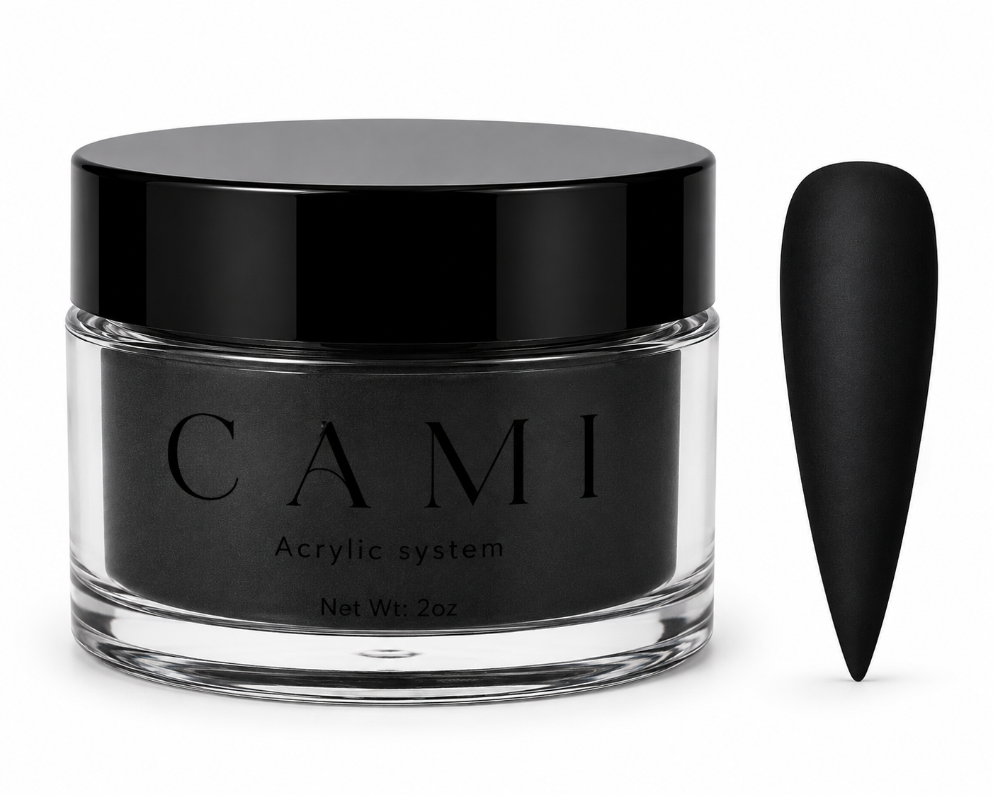 CAMI Super Black Acrylic powder 2oz