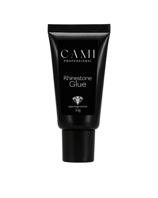 CAMI Professional Rhinestone Glue – Strong Hold Nail Charm Gel (30g) UV/LED Soak Off